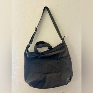 BAGGU Horizontal Duck Tote Bag - dark olive green